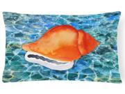 Sea Shell Canvas Fabric Decorative Pillow BB5371PW1216