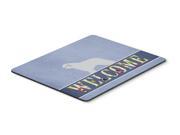 Spanish Water Dog Welcome Mouse Pad Hot Pad or Trivet BB5519MP