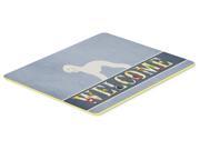 Bedlington Terrier Welcome Kitchen or Bath Mat 24x36 BB5498JCMT