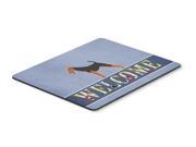 Airedale Terrier Welcome Mouse Pad Hot Pad or Trivet BB5561MP