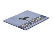 Toy Fox Terrier Welcome Mouse Pad Hot Pad or Trivet BB5491MP
