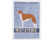 Borzoi Russian Greyhound Welcome Flag Garden Size BB5503GF