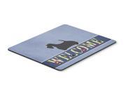 Scottish Terrier Welcome Mouse Pad Hot Pad or Trivet BB5573MP