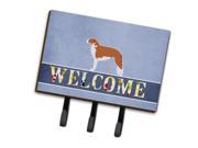 Borzoi Russian Greyhound Welcome Leash or Key Holder BB5503TH68