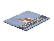 Shih Tzu Welcome Mouse Pad Hot Pad or Trivet BB5550MP