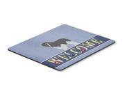 Polish Lowland Sheepdog Dog Welcome Mouse Pad Hot Pad or Trivet BB5536MP