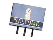 Bedlington Terrier Sandy Welcome Leash or Key Holder BB5672TH68
