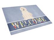 Great Pyrenese Welcome Glass Cutting Board Large BB5664LCB
