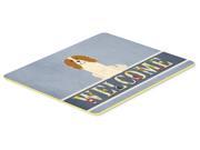 Cavalier Spaniel Welcome Kitchen or Bath Mat 24x36 BB5639JCMT