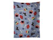 Dog House Collection Brindle Staffordshire Bull Terrier Kitchen Towel BB4123KTWL