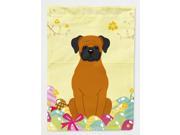 Easter Eggs Fawn Boxer Flag Canvas House Size BB6115CHF