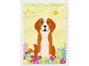 Easter Eggs English Foxhound Flag Canvas House Size BB6110CHF