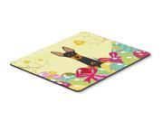Easter Eggs English Toy Terrier Mouse Pad Hot Pad or Trivet BB6109MP