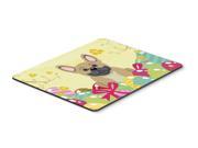 Easter Eggs French Bulldog Cream Mouse Pad Hot Pad or Trivet BB6010MP