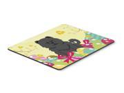 Easter Eggs Chow Chow Black Mouse Pad Hot Pad or Trivet BB6143MP