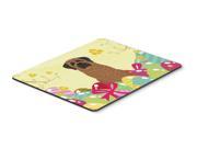 Easter Eggs Mastiff Brindle Mouse Pad Hot Pad or Trivet BB6015MP