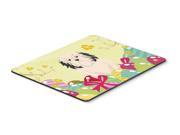 Easter Eggs Lowchen Mouse Pad Hot Pad or Trivet BB6019MP