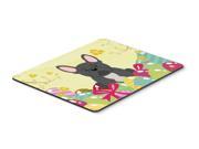 Easter Eggs French Bulldog Black Mouse Pad Hot Pad or Trivet BB6014MP