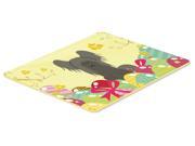 Easter Eggs Chinese Crested Black Kitchen or Bath Mat 24x36 BB6112JCMT