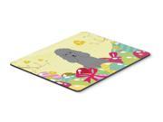 Easter Eggs Poodle Silver Mouse Pad Hot Pad or Trivet BB6068MP
