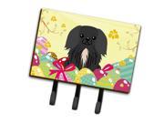 Easter Eggs Pekingnese Black Leash or Key Holder BB6107TH68