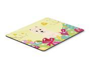 Easter Eggs Westie Mouse Pad Hot Pad or Trivet BB6042MP