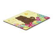 Easter Eggs Chow Chow Chocolate Mouse Pad Hot Pad or Trivet BB6141MP