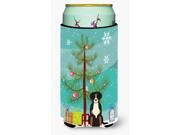 Merry Christmas Tree Greater Swiss Mountain Dog Tall Boy Beverage Insulator Hugger BB4162TBC Merry Christmas Tree Greater Swiss Mountain Dog Tall Boy Beverage Insulator Hugger BB4162TBC