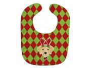 Christmas Yellow Labrador Baby Bib BB5992BIB Christmas Yellow Labrador Baby Bib BB5992BIB