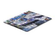 Sunshine Sailboat Mouse Pad, Hot Pad or Trivet JMK1081MP Sunshine Sailboat Mouse Pad, Hot Pad or Trivet JMK1081MP