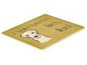 Carolines Treasures BB1470JCMT Yellow Labrador Spoiled Dog Lives Here Kitchen & Bath Mat, 24 x 36 in. Carolines Treasures BB1470JCMT Yellow Labrador Spoiled Dog Lives Here Kitchen & Bath Mat, 24 x 36 in.