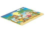 Bears Relaxing at the Beach Kitchen or Bath Mat 24x36 APH3817JCMT Bears Relaxing at the Beach Kitchen or Bath Mat 24x36 APH3817JCMT