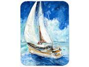 Sailboats in Blue Mouse Pad, Hot Pad or Trivet JMK1153MP Sailboats in Blue Mouse Pad, Hot Pad or Trivet JMK1153MP