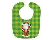 Christmas Santa Claus Baby Bib BB9018BIB Christmas Santa Claus Baby Bib BB9018BIB
