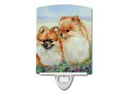 Pomeranian Ceramic Night Light 7262CNL Pomeranian Ceramic Night Light 7262CNL
