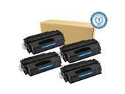 4 High Yield Black Q7553X Toner Cartridge for HP 53X Q7553X Black Toner Cartridge HP LaserJet Printer P2010 P2014 P2014n P2015 P2015d P2015dn P2015n P2015x M272