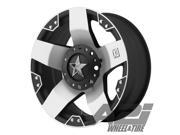 17 XD XD775 Rockstar Machined Wheel 17x9 8x6.5 12mm Offset XD77579080512N Rim