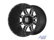 20 XD Series XD809 Riot Black Machined Wheel 20x9 5x5 18mm Offset XD80929050718