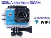 Blue Authorization SJ4000 1080P HD 12MP Wifi 1080P Digital Sports DV Action Waterproof Helmet Camera