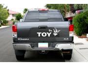 Toy Yoda Star wars inspired Toyota Tailgate Decal 8 Inch x 20 Inch