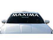 Nissan Maxima Windshield Banner Decal