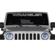Jeep Wrangler II Windshield Banner Decal