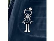 Nurse Figure Custom Decals 7 Inch Nurse Figure Custom Decals 7 Inch