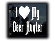 I love My Deer hunter Hunting Decals 9 Inch