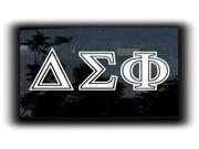 Delta Sigma Phi Fraternity Decal 5.5 inch