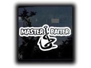 Master Baiter Fishing Hunting Decals 7 Inch