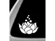 Lotus Flower Vinyl Stickers For Cars 9 Inch