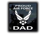 Proud Air Force Dad Military Decals 5 Inch