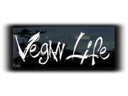 Vegan Life Stickers For Cars 9 Inch