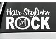 Hair stylist ROCK Beautician Decal 5.5 inch